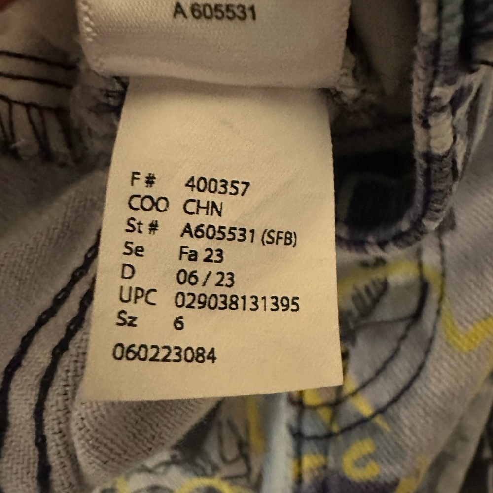 LOGO by Lori Goldstein Multicolor Floral Patchwork Jeans - Picture 10 of 11